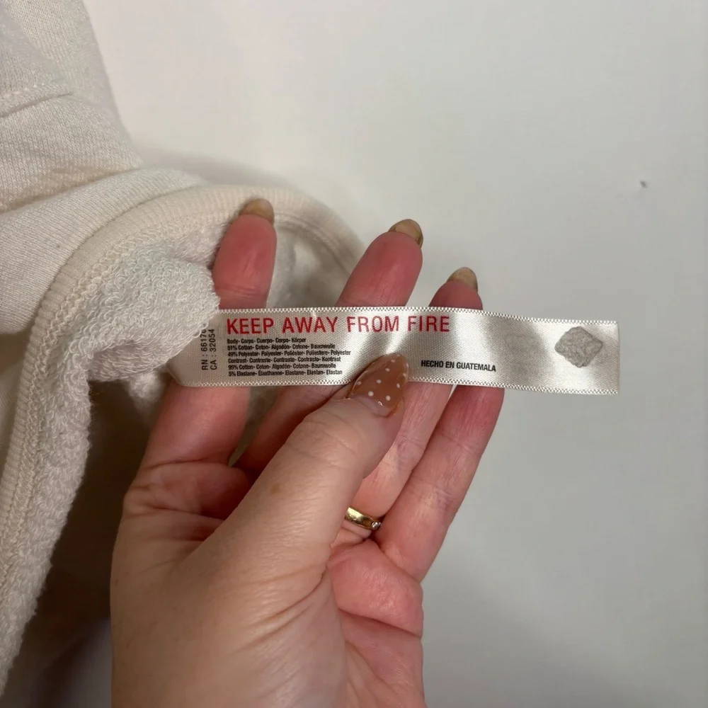 FREE PEOPLE FP Movement Elements Set Ivory Top only size Medium - Picture 9 of 10